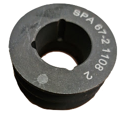 67mm x 2 SPA Pulley Cast Iron Suits 1108 Bush