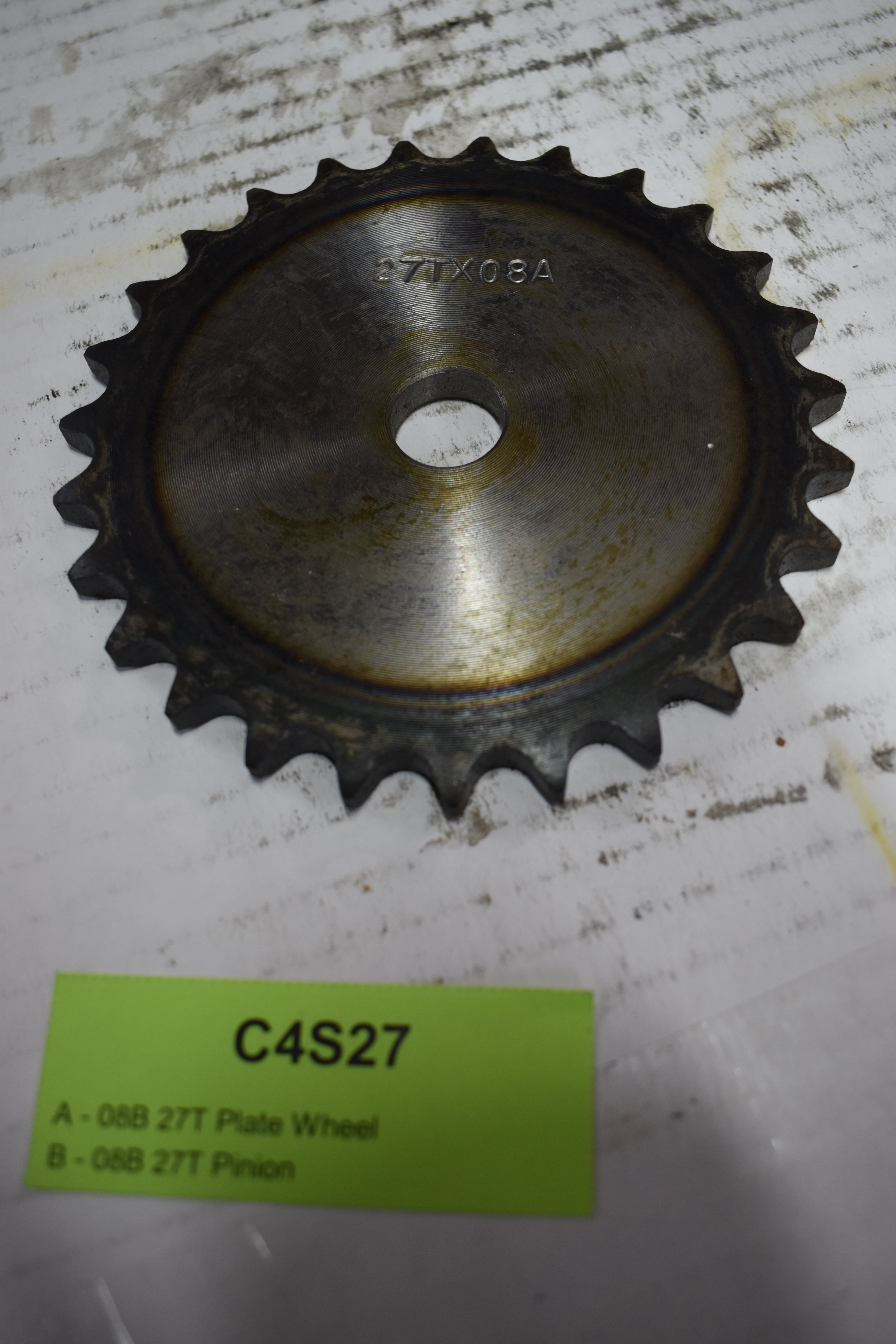 27T 08B Plate Wheel