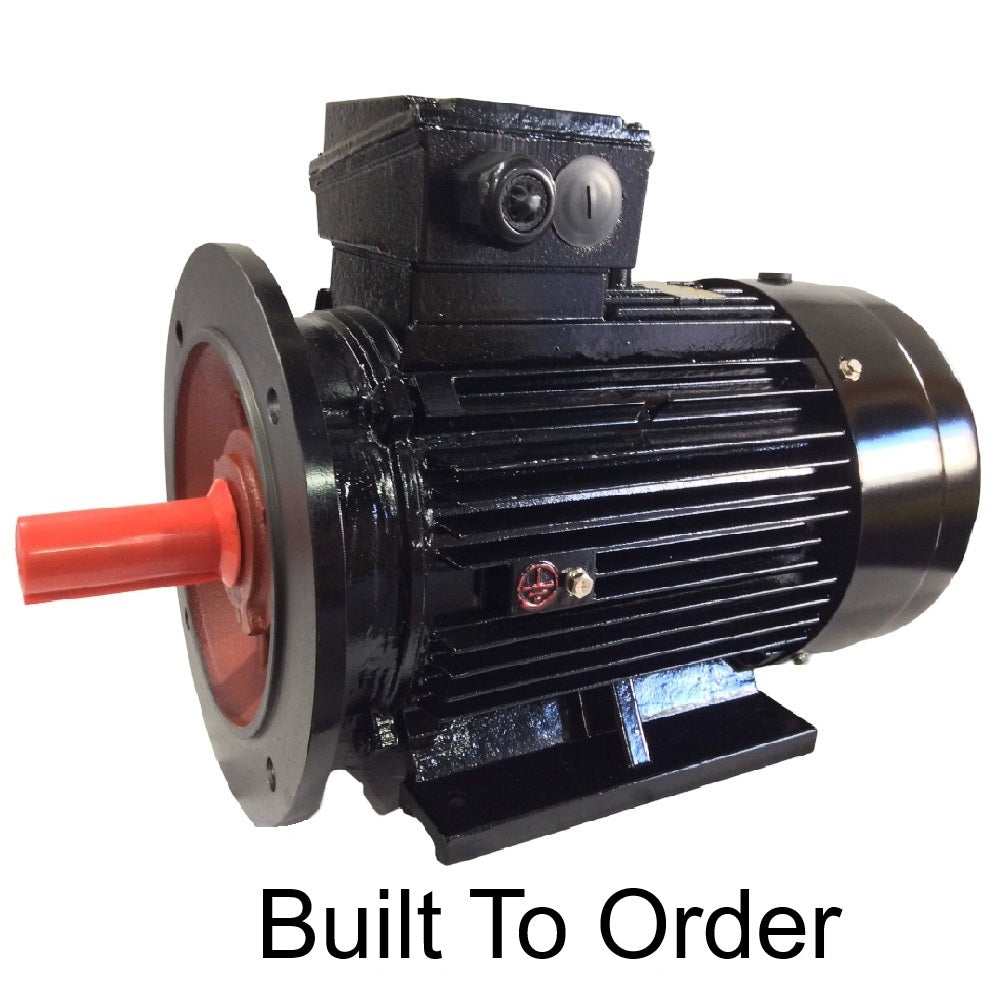 RCG IE3 CI IP55 225M 45kW 4P TEFC F B35 Foot & B5 Flange Mount 415/3/50 Cast Iron Electric Motor 60mm Shaft