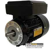 RCG Alloy ML80 0.55kW 4P TEFC B14A Flange Mount 1 Phase 240V IP55 CSCR Electric Motor 19mm Shaft - ML801-4 (B14A)
