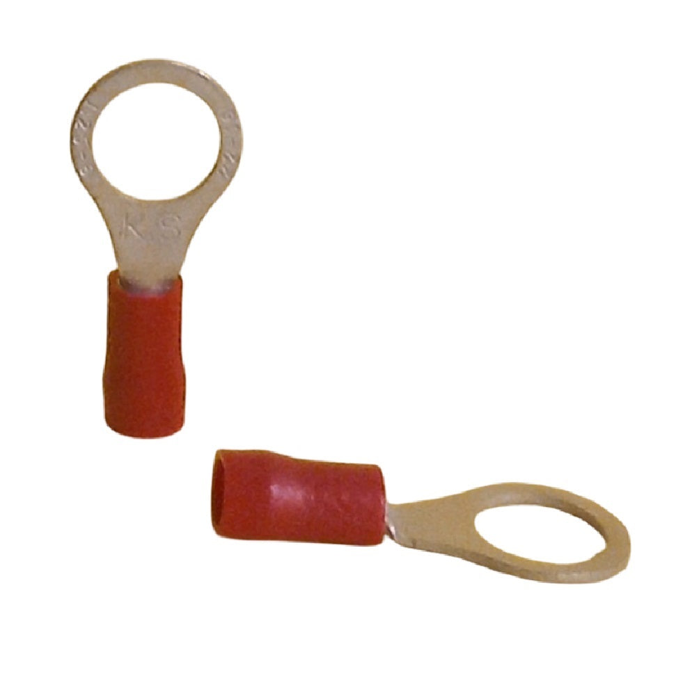 Red Ring Terminal 8mm - 100 pack