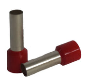 Cord End 35mm x 16mm Red - each (order 100 for pack)