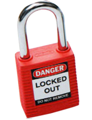Brady Safety Plus Padlock - Red