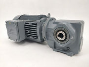SEW SAF37 Geared Motor 84 RPM - Ratio 17.33/1 Fitted With 3kW 3 Phase Motor #SAF67DRN100L4-84RPM