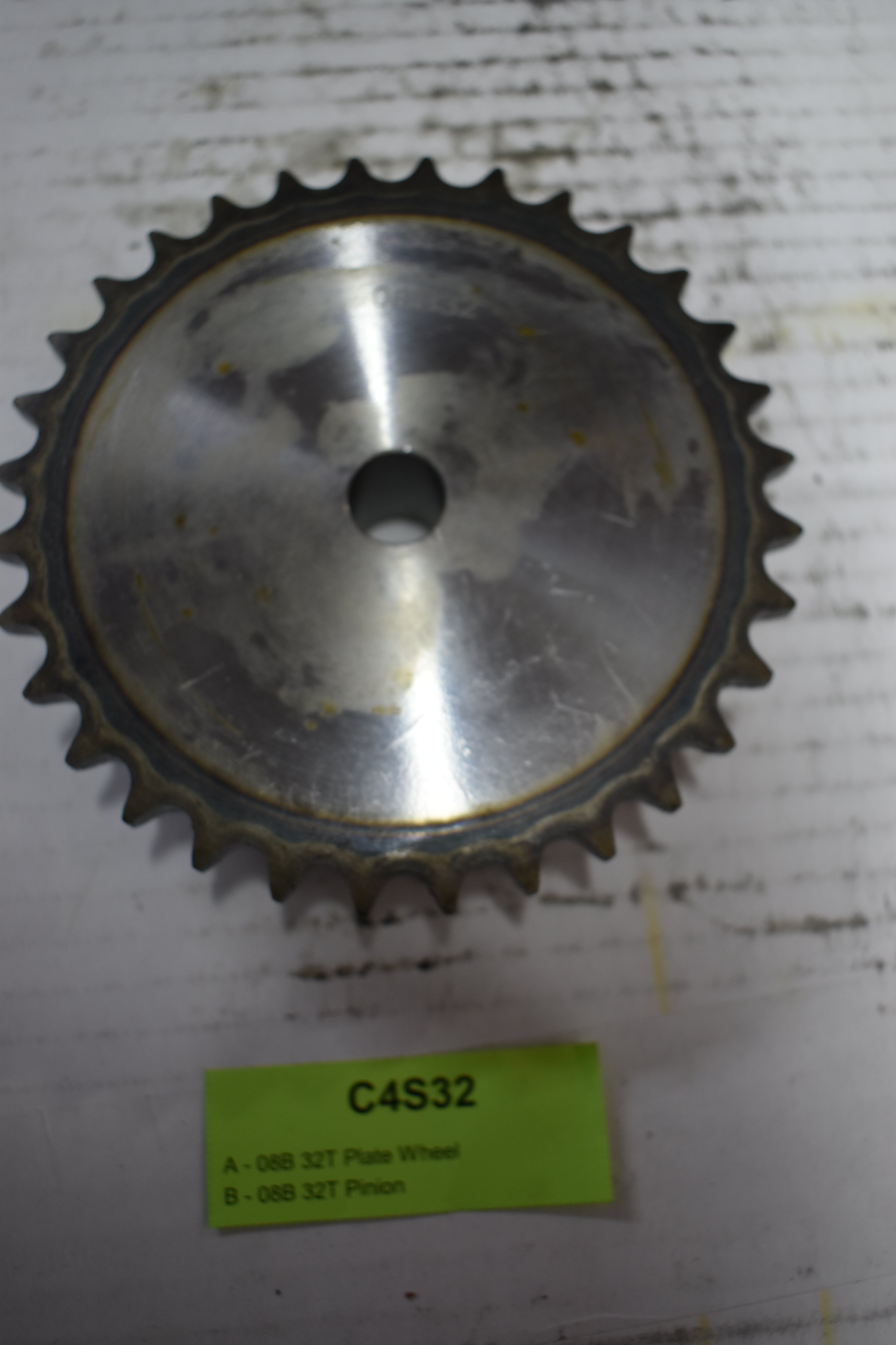 32T 08B Plate Wheel