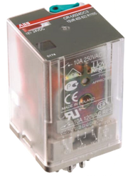 CR-U plug in relay 24Vac, 2c/o 10 amps