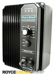 DC SCR Speed Controller, NEMA 4X Regen Reversing, 115/230v AC, Max 1.0/2.0 HP, 90/180v DC Armature #8840