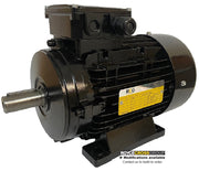 RCG Alloy MSHE160M 7.5kW 6P TEFC F B3 Foot Mount 415/3/50 IP55 Electric Motor 38mm Shaft - MSHE