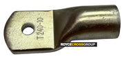 Copper crimp lug, 240mm cable, 10mm stud - sold per 1 (order 12 for a box)