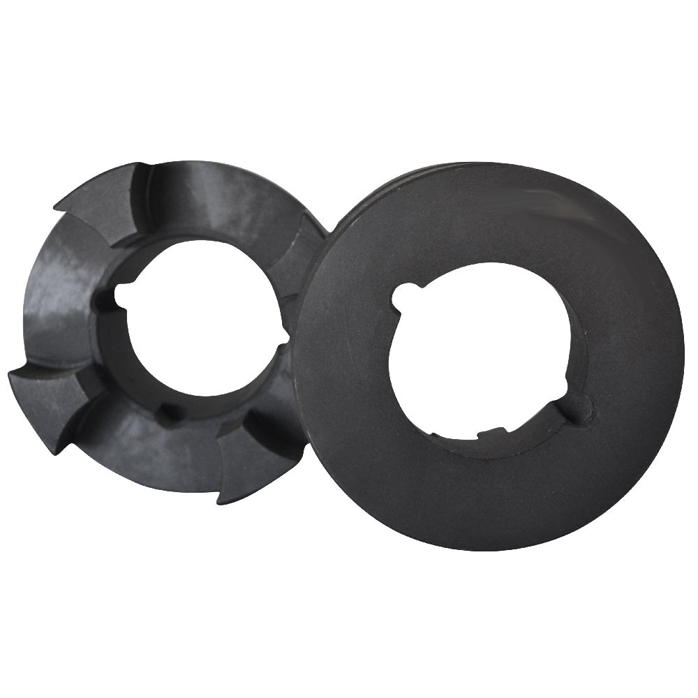 GE55 Curved Jaw Coupling Hub - Taper Lock - Flange Entry - Suit 2012 Bush