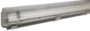 LED Emergency Luminaire [Ex de IIC Gb / Ex tb IIIC Db] 5700 Lumen / 60W, 2 x M20 Entries (HLL-4-5L-D-EM1-2/6-120-C)